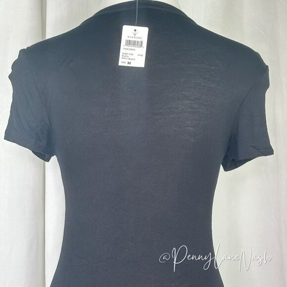 NWT Windsor Rock Babe Lace-Up Graphic Dress Black - Picture 9 of 9